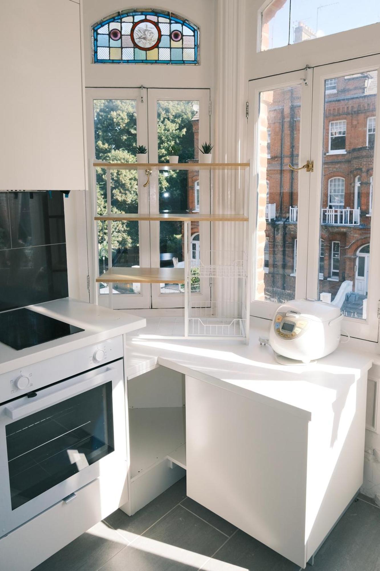 Kensington 1B1B With Sofa Double Bed Max 4 Guests Apartment London Bagian luar foto