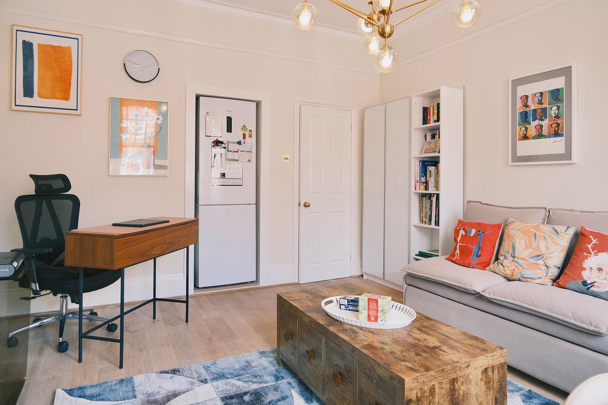 Kensington 1B1B With Sofa Double Bed Max 4 Guests Apartment London Bagian luar foto